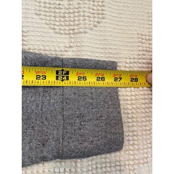 Sovereign Code Men Button Shirt Sz XL Gray Chambray Modern City BizCasual Preppy - Picture 10 of 11